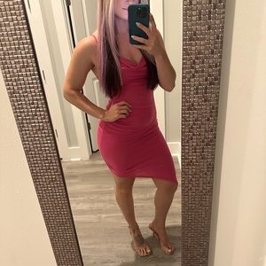 High Low Pink dress Livi By Olivia Rae